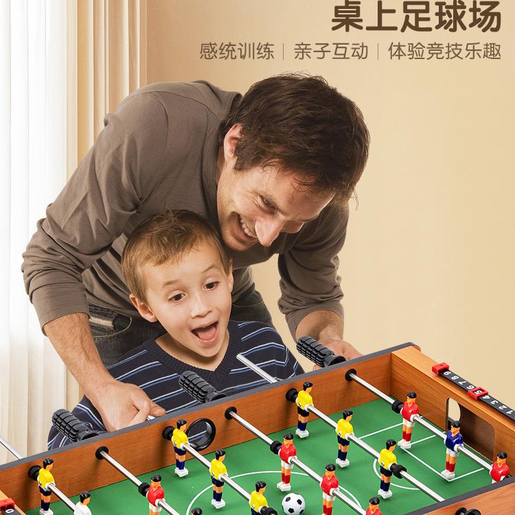 Children's Table Football Toy Board Game Table Tennis Table Desktop Table-Style Two-Player Battle Table Family Game 2077