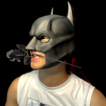 Batman hood male batman handsome comic show cos superman dark knight helmet live props mask female