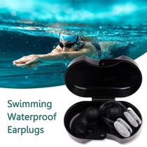 Rubbers Swim Earplugs For Adult Swimmers Children Diving Soft