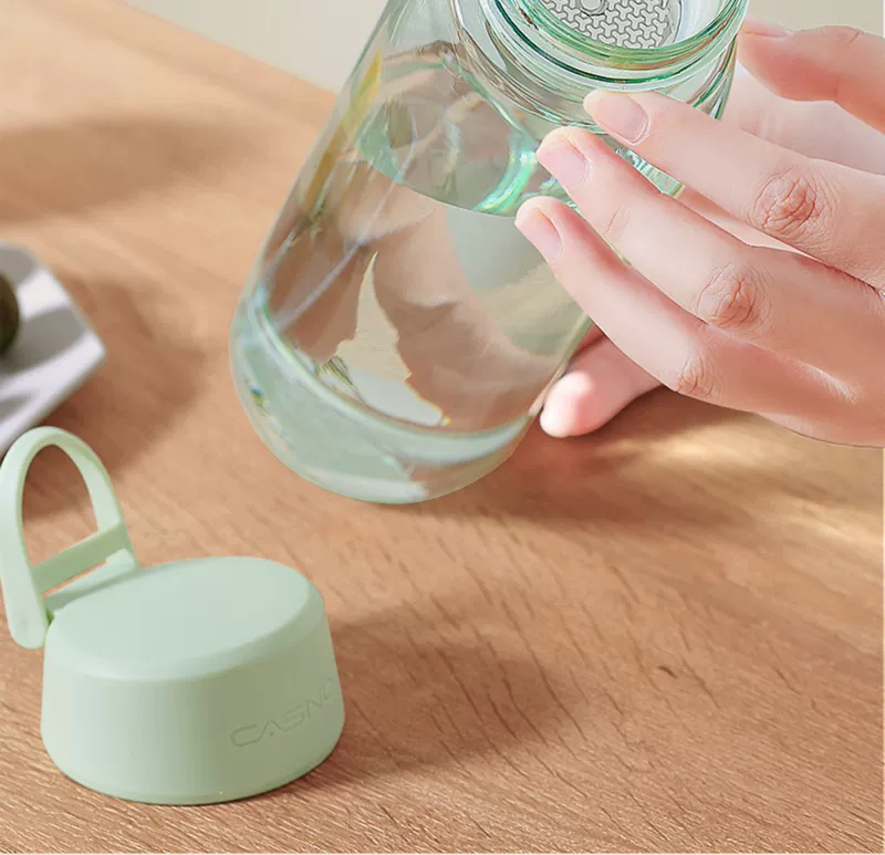 Cốc nước dành cho nữ vào mùa hè di động bằng nhựa thể thao dung tích lớn chống rơi và chịu nhiệt độ cao dành cho trẻ em học sinh bình trà ấm đun nước bình thủy lock&lock
