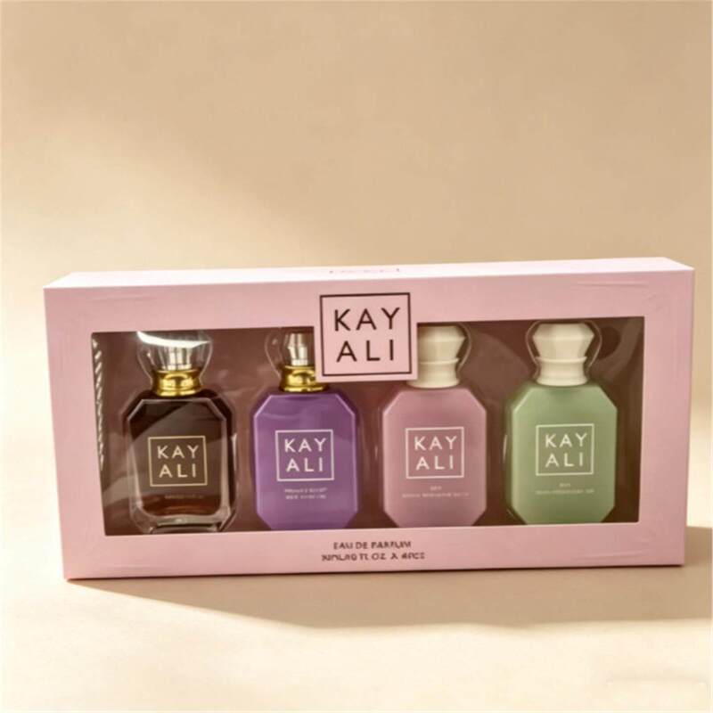 Cross-Border Popular Product Kayali Men's and Women's Perfume 4-Piece Set Long-Lasting Fragrance 100ml Dubai Arabian Factory Cross-Border Popular Product Kayali Men's and Women's Perfume 4-Piece Set Long-Lasting Fragrance 100ml Dubai Arabian Factory