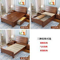 Solid wood Single beds 1 m 35 Children bed linen beds 1 35 m Modern minimalist Drawers Storage Beds High box beds s