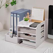 File Shelf Desktop Containing I box File box Book stand Office Supplies Multi-level folder Shelves Shelves Book A