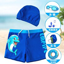 New childrens swimming trunks boy swimming trunks for children swimsuit flat corner swimming pants suit cartoon infant baby swimming trunks
