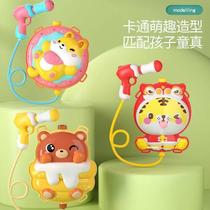 Childrens nourishing water guns Squirt Water Pumping Pull Out Style Large Adjective Backpack Water Spray Guns Men 75359 Play in the Girls Movement