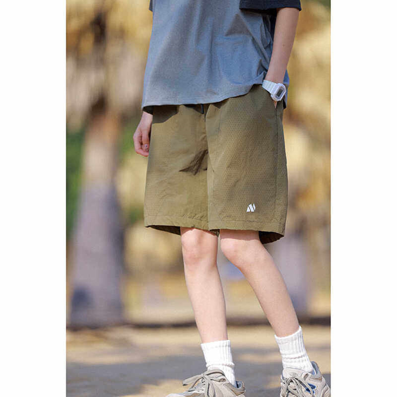 Japanese-Style Lightweight Breathable Quick-Dry Shorts for Women, Summer 2026 New Model, Sports Casual Loose Workwear Couple's Five-Point Shorts
