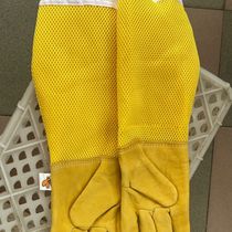 Bee protective gloves anti-bee thickening anti-sting mesh breathable mesh beekeeping bee catching beekeeping sheepskin