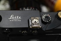 Pure metal camera hot shoe cover Mobile Suit Gundam