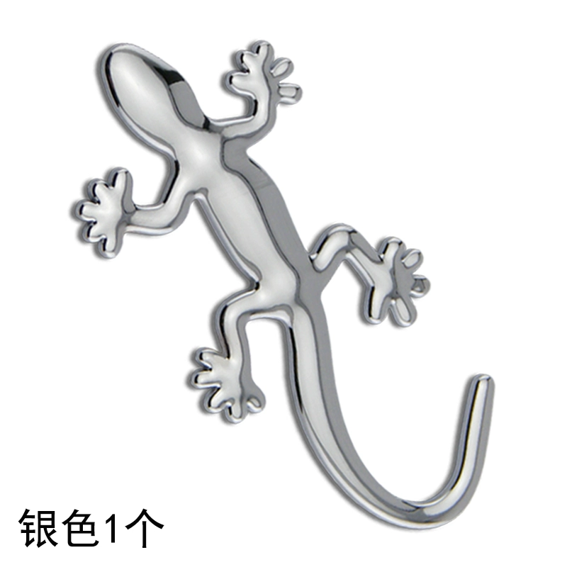 Metal Gecko Patch mô phỏng Đêm Đêm Quang Trang Trang trí 3D Stereo Bản vá sau khi xe cung cấp nhãn dán cơ thể rèm che nắng ô to tự cuốn sáp thơm ô tô cao cấp 