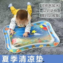 Baby learning to crawl artifact toy anti-fall crawling guide fitness practice lying down water mat 0-1 years old 3-6-8 months toy