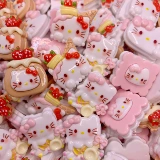 Детские аксессуары ручной работы, кремовый чехол для телефона, заколка для волос, аксессуар, DIY