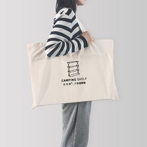 50 70 all have a warehouse will place an outdoor camping rack according to the order to collect the bag of the bag