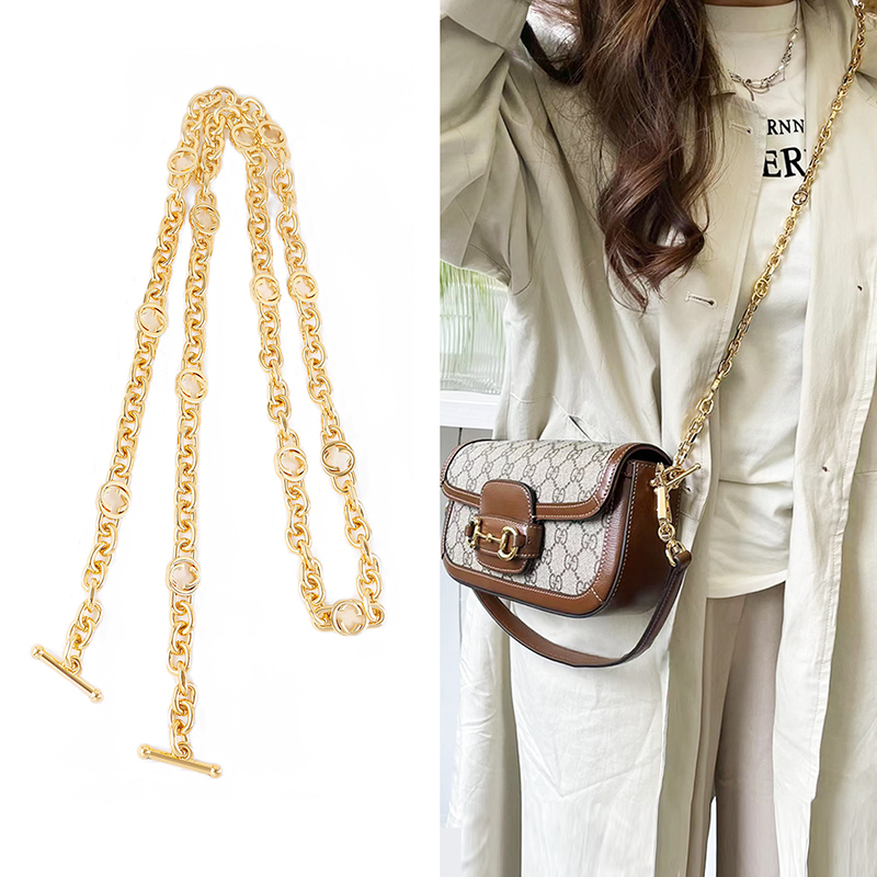 Suitable for Gucci New Saddle Bag Chain Strap Replacement and Modification, Blondie Bag Chain, Gucci Shoulder Strap, Crossbody Strap Sold Separately