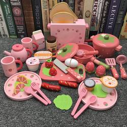 New Strawberry Toast Bakery Set Simulation Simulation Home Appliances Children Passing Home