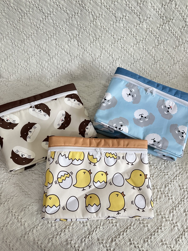 Foreign Trade Surplus Schnauzer Otter Chick Clothing Storage Box, Japanese Order Multi-Purpose Foldable Storage Box, Free Shipping