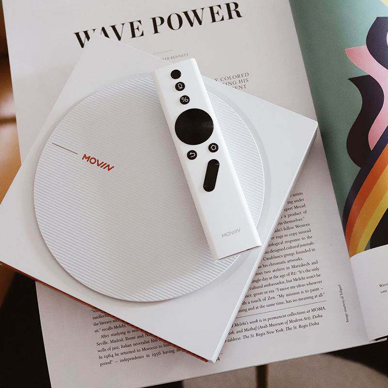  Secondhand Extreme Rice MOVIN01 Projector Home Phone All-in-one Projection TV HD Small Projector-Taobao