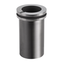 High purity graphite crucible high temperature resistant gold melting furnace accessories quartz dry pot medium frequency small melting furnace gold refining silver and copper liner