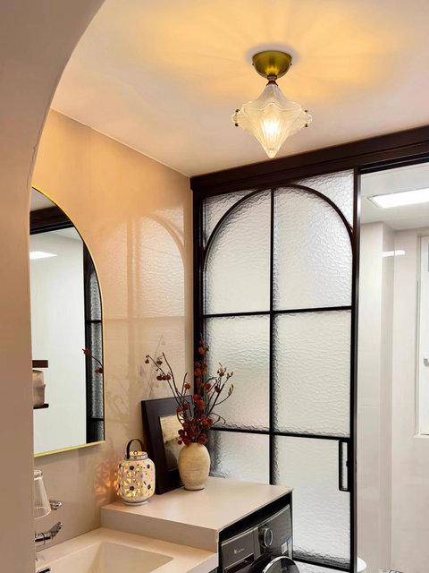 Bauhaus Ceiling Light, Corridor Light, Personalized Creative Star Light, Simple Cloakroom Balcony Light, Entrance Light Fixture