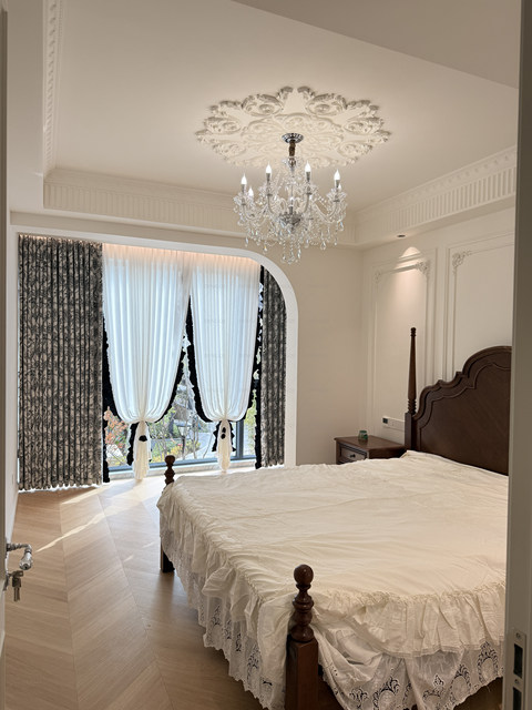 French-Style Light Luxury Crystal Chandelier, Vintage Palace Style, Elegant and Unique Villa Lighting, Dining Room, Bedroom, Living Room Lamp