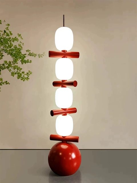 Tanghulu Floor Lamp, Popular Designer Art, Modern Minimalist Bedroom Living Room Sofa Side Standing Decorative Table Lamp