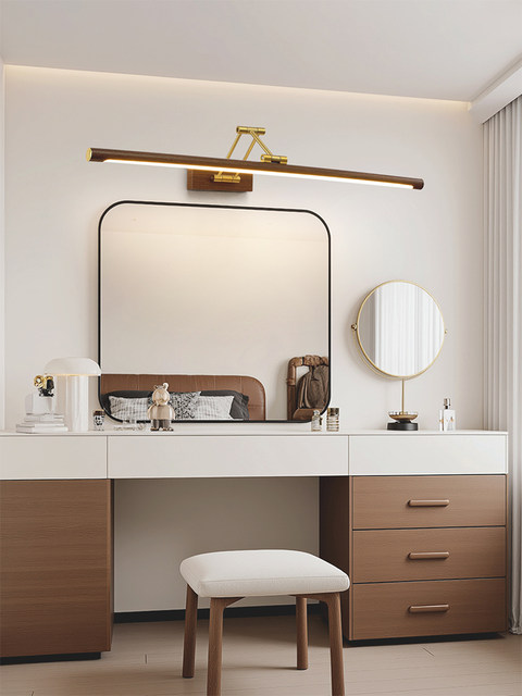 Medieval-Style Bathroom Washbasin Mirror Front Light, American Retro Bathroom Cabinet, Bathroom Mirror Light, Bedroom Vanity Mirror Light