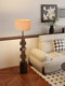 French Mid-Century Style Floor Lamp 2025 New Model Geometric Building Block Creative Personality Bedroom Bedside Lamp Next to the Sofa in the Living Room