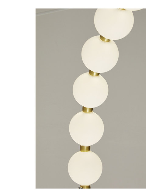 Living Room Chandelier All-Copper Magic Bean Molecular Pearl Dining Room Chandelier Modern Minimalist Nordic Bedroom 2025 New Lighting Fixtures