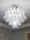 French-Style Light Luxury Crystal Chandelier for Villa Open-Air Living Room Murano Glass American Retro Duplex Bedroom Lighting Fixtures