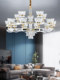 Light Luxury Crystal Living Room Chandelier, Simple and Modern, Nordic Main Light, Villa Lobby Light Arm, Luminous Zhongshan Lighting Fixtures