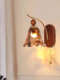 American-Style Retro Wall Lamp for Bedroom 2025 New Model Bedside Lamp Wall Lamp French-Style Living Room Light Luxury High-End Corridor Lamp