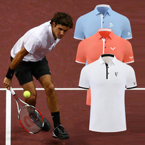 Zhengtu new tennis sports Polo shirt Nadal tennis top Federer training quick-drying breathable short-sleeved men