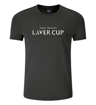 Zhengtu Laver Cup Federer Tennis Wear Mens Sports Quick-Drying Short-Sleeved Round Neck T-Shirt Casual Training Wear Customized