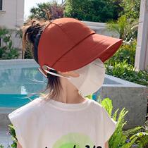 Childrens Hat Girls Spring and Autumn Fisherman Hat Korean Style Girls Sun Visor Cap Versatile Sun Protection Hat Boy Baseball Cap