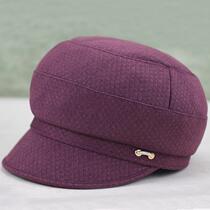 Middle-aged and elderly womens spring and summer mothers peaked cap thin cloth hat elderly hat grandma spring and summer old lady hat