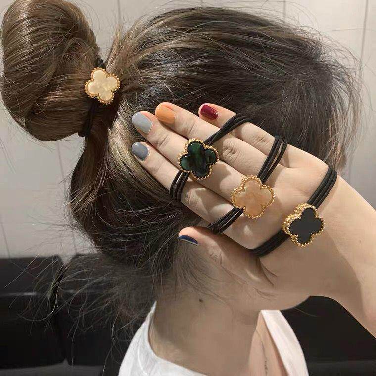 Hair tie female Korean net red PXYins Sen head tie hair Korean version of the rubber tie head rope leather band hair ring ponytail