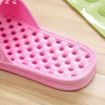 Bath hollow slippers leak bathroom non-slip men and women empty press UVD massage sanitary water room sandals and slippers in the home room household