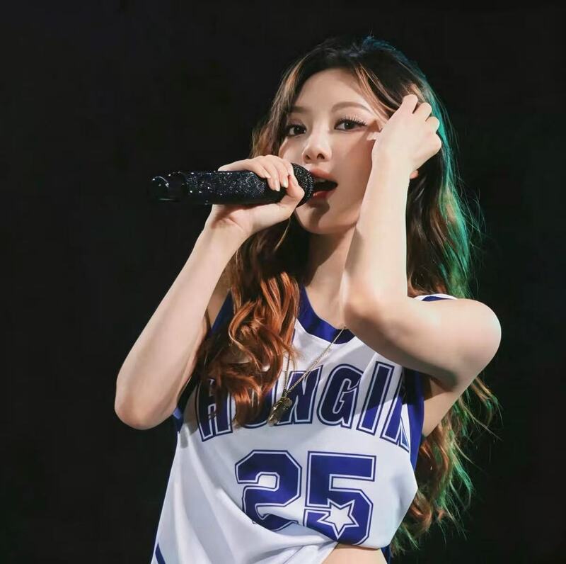 Luure Tanel, Li Zhimin, Ning Yizhuo's Same Style Letter Print Tank Top Jersey, American Style Hot Girl Sports Uniform