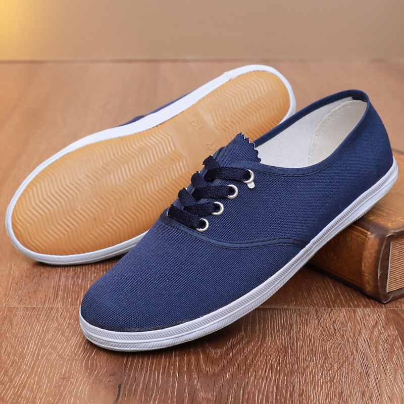Wenluodi Blue Canvas Shoes, White Sneakers, White Mesh Shoes, White Casual Shoes, Gymnastics Performance Shoes, Martial Arts Shoes, Factory Work Shoes