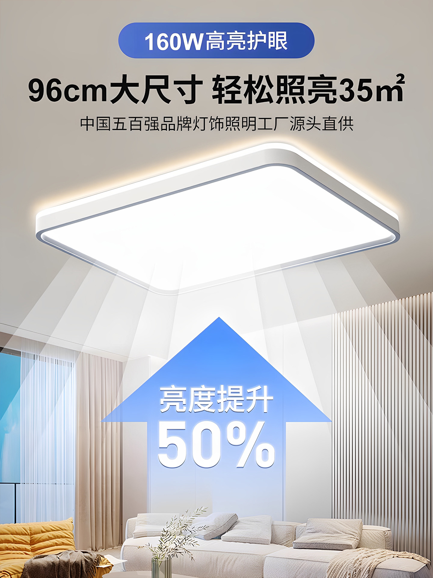 Children's Bedroom Lamp, Master Bedroom 2025 New Model, Simple Modern Lighting, Eye-Protecting Study Room, Minimalist Smart Round Ceiling Lamp