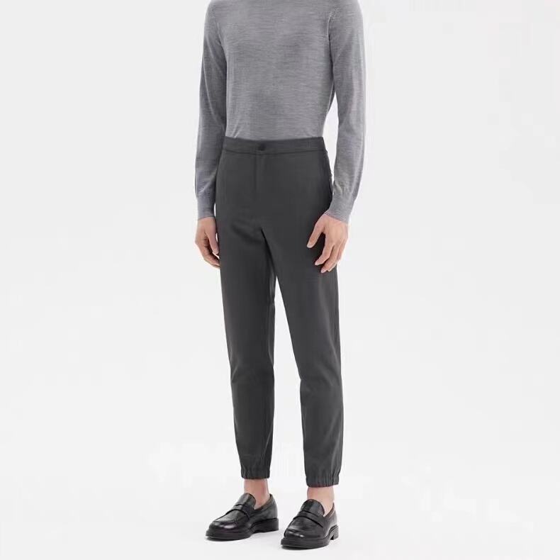 Men's Casual Jogger Pants in Wool Blend with Slight Stretch, Same Style as Th, Autumn Season, Model Tb39 Men's Casual Jogger Pants in Wool Blend with Slight Stretch, Same Style as Th, Autumn Season, Model Tb39