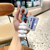 Кремовая синяя дженга