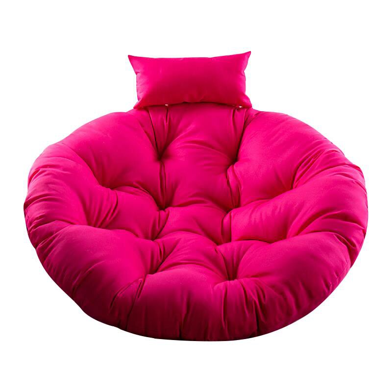 Hanging basket rattan chair cushion bird's nest hanging chair balcony swing double hammock indoor cradle chair cushion removable and washable cushion