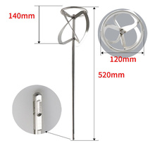 Drill mixing rod 4 use 0 drill hotel new mixer K extension v new S3 new electric drill stainless steel electric hammer