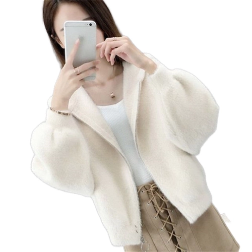 Демисезонная двусторонная бархатная короткая куртка, лонгслив, 2023 года, увеличенная толщина