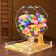 Hand-Cranked Lottery Ball Shaker for Lottery Tickets, Manual Lottery Ball Shaker, Lottery Ball Drawing Machine