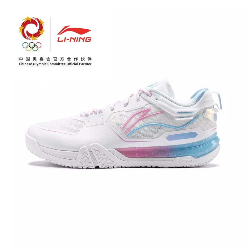 Li-Ning's New Ground-Adhering Flight 3Pro Badminton Shoes for Men and Women, Shock-Absorbing and Wear-Resistant Professional Sports Shoes Ayav001