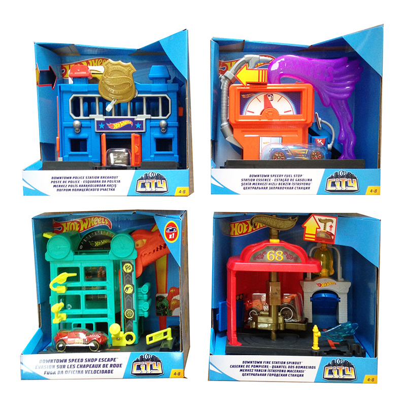 Wind Fire Wheel City Urban Scene Series FRH28 Alloy Trolley Rail Scene Accessories