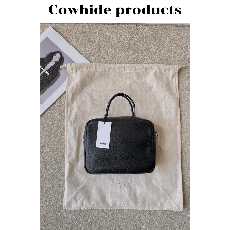Japanese Niche Brand Aeta Small Square Bag, First-Layer Cowhide, Solid Color, Commuter Handbag, High-Quality Texture, Simple Crossbody Bag for Women Japanese Niche Brand Aeta Small Square Bag, First-Layer Cowhide, Solid Color, Commuter Handbag, High-Quality Texture, Simple Crossbody Bag for Women