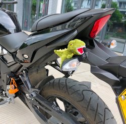 Motorcycle Tail Ornaments, Rear Seat Dolls, Small Accessories, Dolls, Electric Vehicle Small Decorative Items