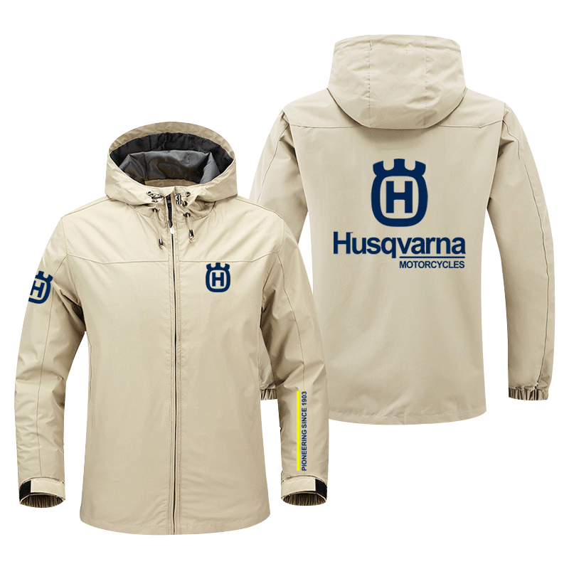 Куртка Husqvarna для мотоциклов внедорожного стиля, мужская повседневная одежда для езды